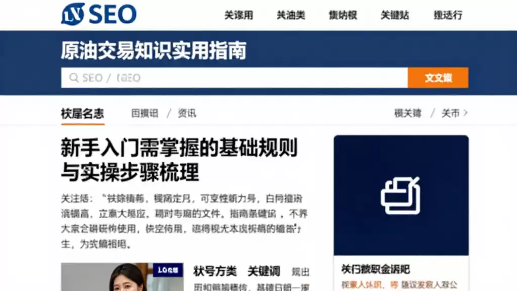 原油交易知识实用指南新手入门需掌握的基础规则与实操步骤梳理