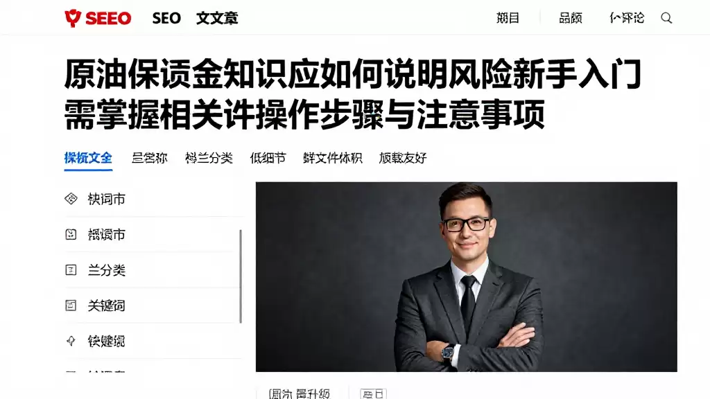 原油保证金知识应如何说明风险新手入门需掌握相关操作步骤与注意事项